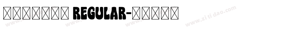 你撞在我心上简 Regular字体转换
